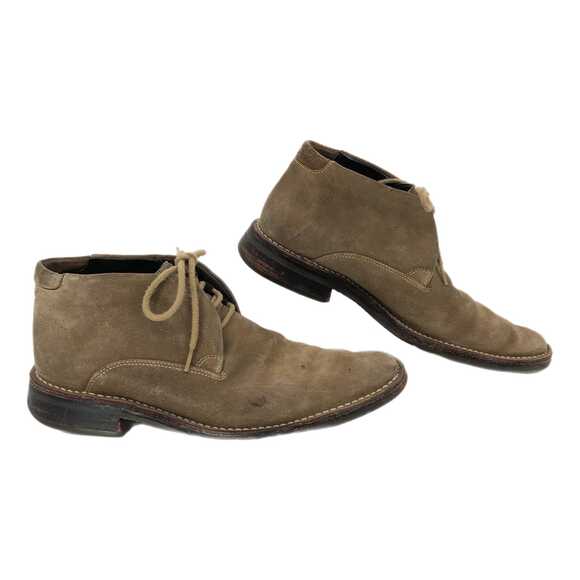 Cole Haan Brown Suede Chukka Boots | Classic Almond Toe Style main image 6